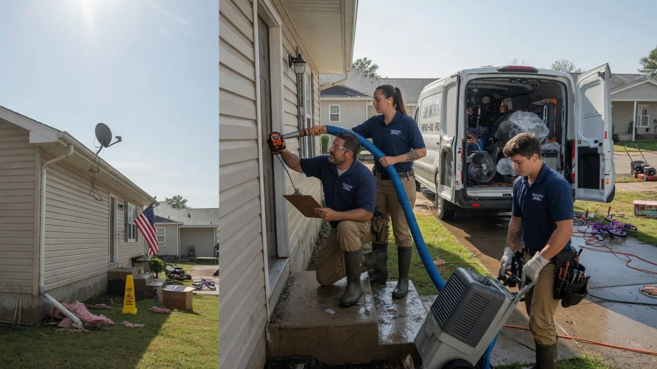 Ceiling Water Damage Restoration in Ellston, IA near me